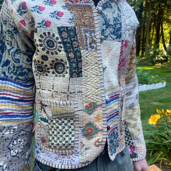 Colorful Patchwork Jacket - Picture 6 of 7